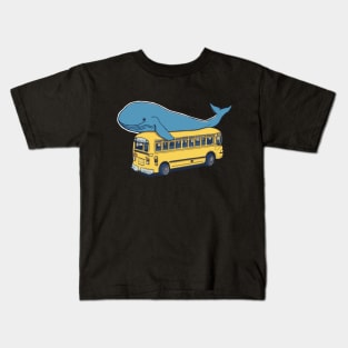 The Whale on the Bus Kids T-Shirt